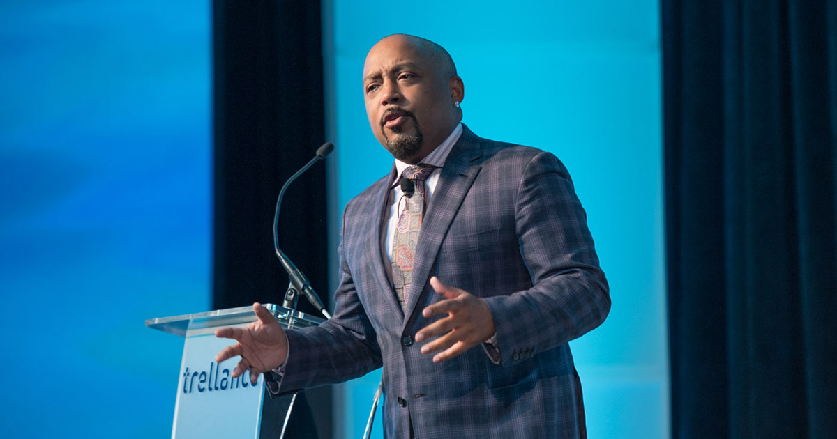 From the boy who sweeps leaves and clears the snow to fashion billionaire DAYMOND JOHN